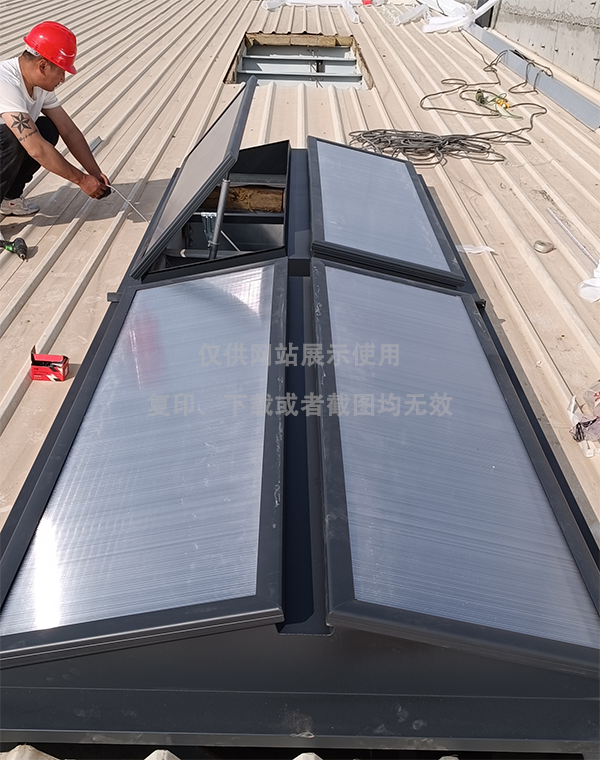 兰州王老吉生产车间广河排烟天窗