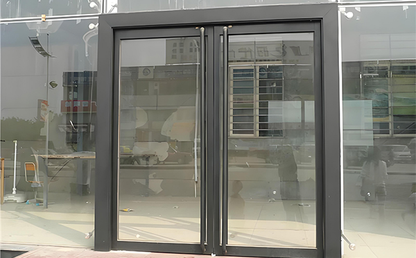 广河玻璃地弹门