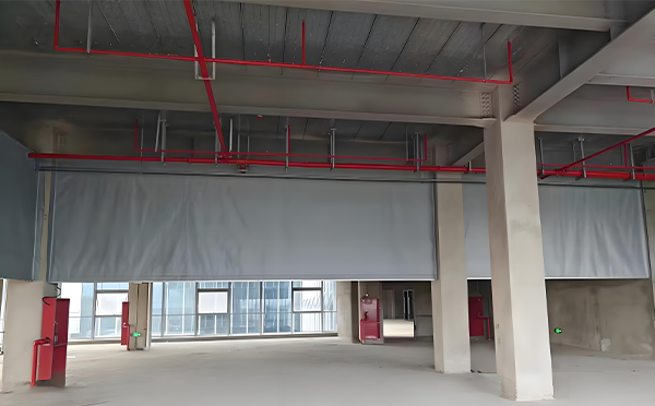 广河防火布挡烟垂壁